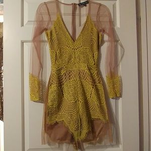 SOLD For Love And Lemons Luau Mini Dress